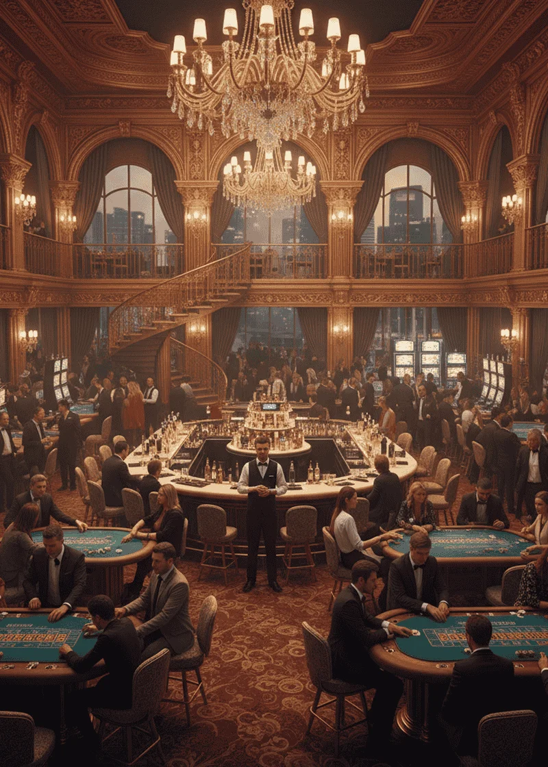 Bar w kasynie Riviera